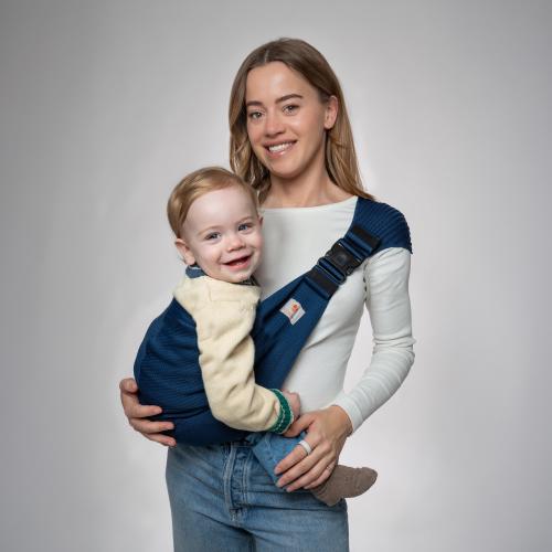 Seamless 3D Knit Toddler Hip Carrier – Ergonomic M-Position, Oeko-Tex Breathable Fabric