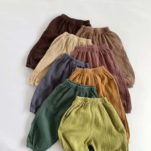 Organic Cotton Muslin Pants – Peachy Bloomers