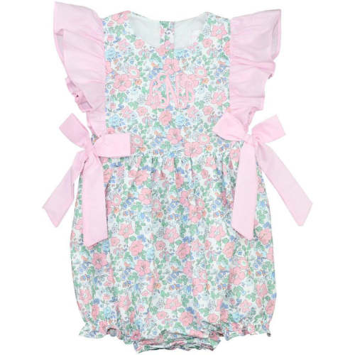 Floral Bow Ruffle Bubble