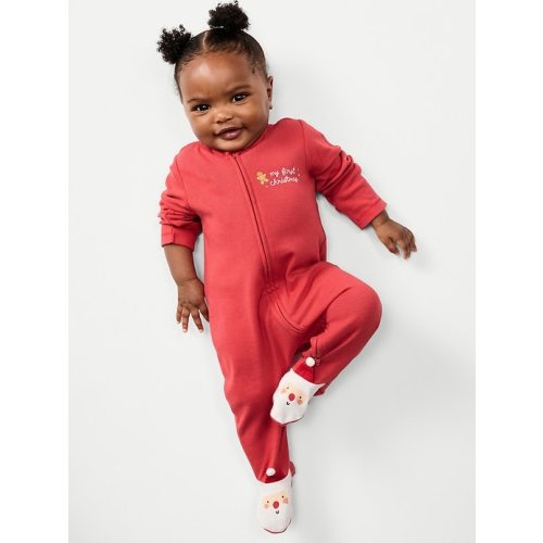 2-Way-Zip Sleep & Play Footed One-Piece for Baby