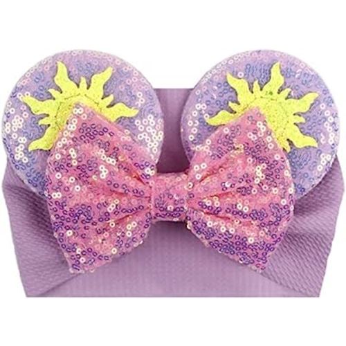 CLGIFT Minnie Ears Headband for Babies and Toddlers (Rapunzel)