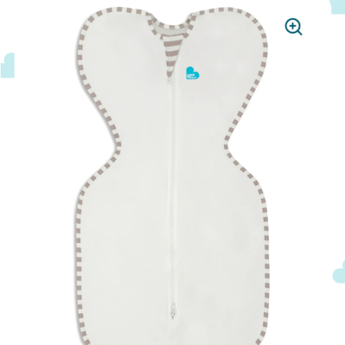 Swaddle Up™ 1.0 TOG Organic Cotton Cream