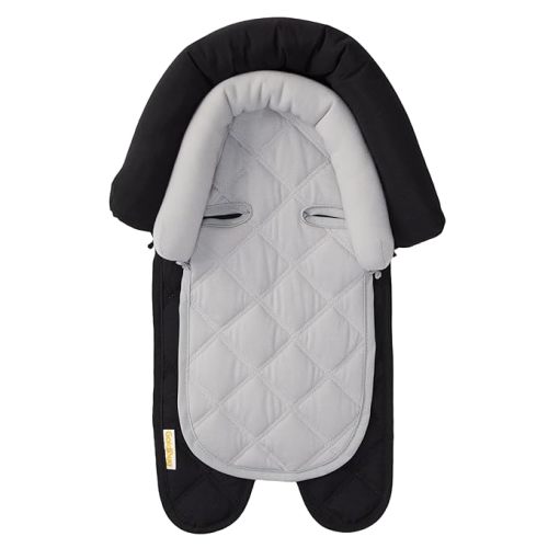 GoldBug Baby & Toddler 2-in-1 Car Seat Head Support - Black