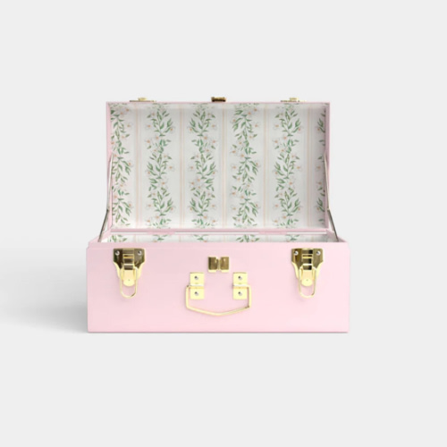 Mini Trunk - Pink - Darling Dogwood / No Embroidery