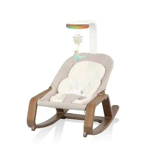 Evenflo Lyra 2-in-1 Infant to Toddler Rocker - Coastal Coffee
