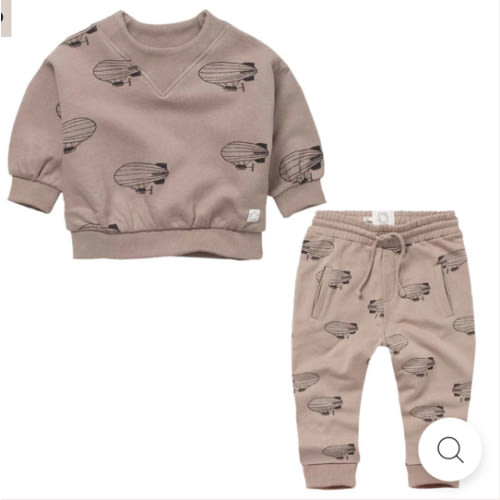 Zeppelin Sweat Set - Mud – Manymoons
