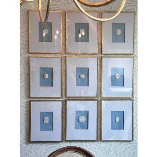 Made-to-Order Framed Intaglio - Sage Green!