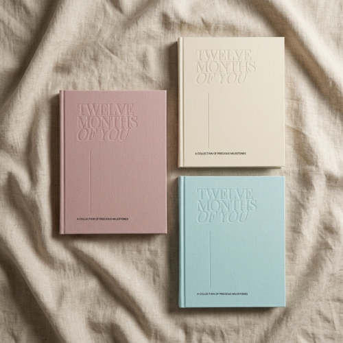 The Complete Keepsake | Inkless Baby Milestone Cards and Linen Album – Marle & Co