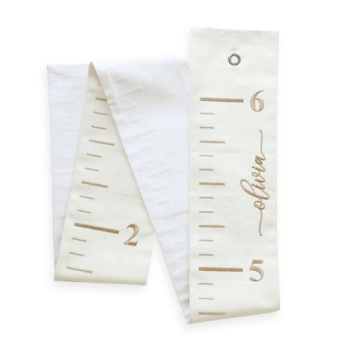 Embroidered Fabric Growth Chart, Personalized Growth Chart, Baby Name Growth Chart, Family Name Growth Chart, Wall Hanging Height Ruler