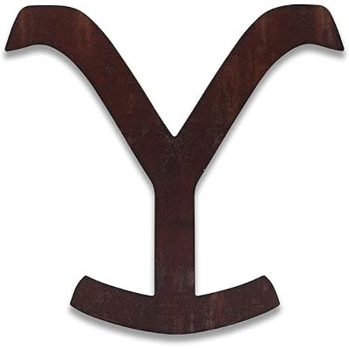 Yellowstone TV Show Dutton Ranch Brand Metal Sign - Vintage Yellowstone Logo Sign for Home