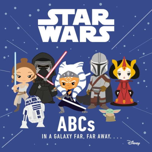 Star Wars: ABCs in a Galaxy Far, Far Away, (Board Book)