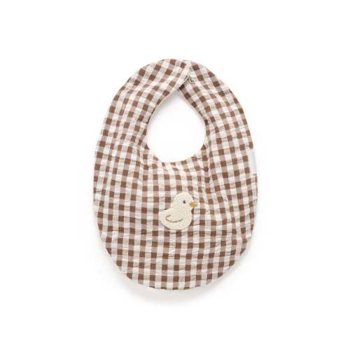Gingham Bib