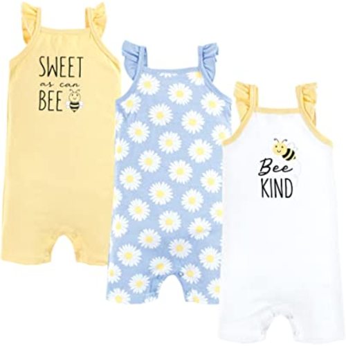 Hudson Baby Unisex Cotton Rompers