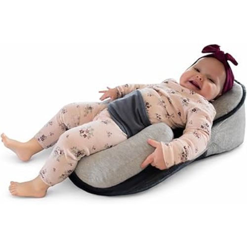 Baby Support Cushion for Supervised Play and Feeding Soft Infant Lounger Pillow