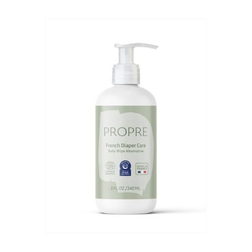 Baby Organic French Liniment – 3-in-1 Baby Wipe & Diaper Cream Alternative – Cleanses, Nourishes & Protects with Organic Olive Oil – Preservative Free, Made in France (8oz)