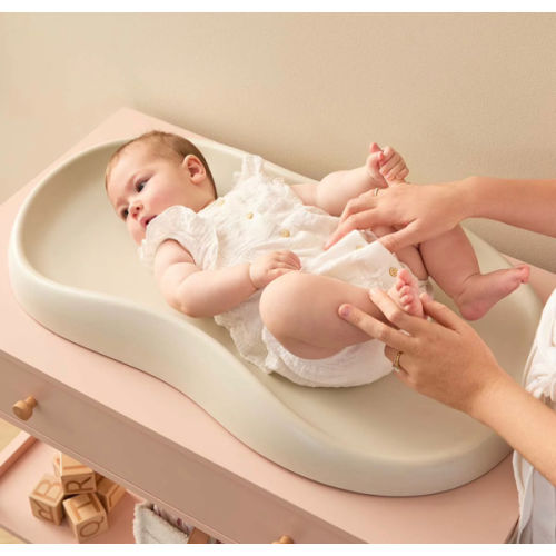 Mocka Baby Wipe Clean Change Pad - Beige | Mocka