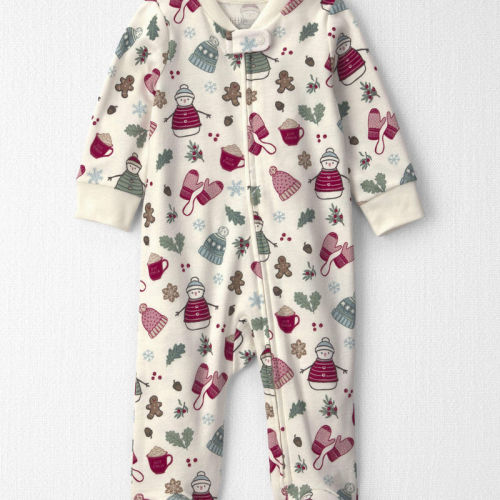 Baby Girl Organic Cotton Pyjamas in Winter Wonderland | Carter’s Oshkosh Canada
