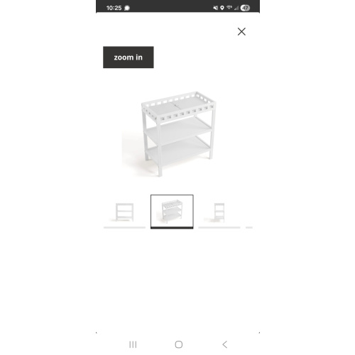 Storkcraft Morningside Changing Table - White