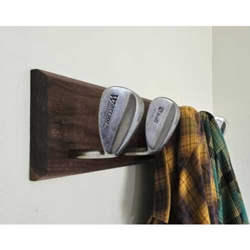 Golf Club 4 Hook Coat Rack or Hat Rack, Great Gift for Golfers, Towel Rack, Golf Coach Gift - Etsy