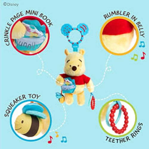 Amazon.com: Disney Baby Winnie the Pooh On The Go Activity Toy