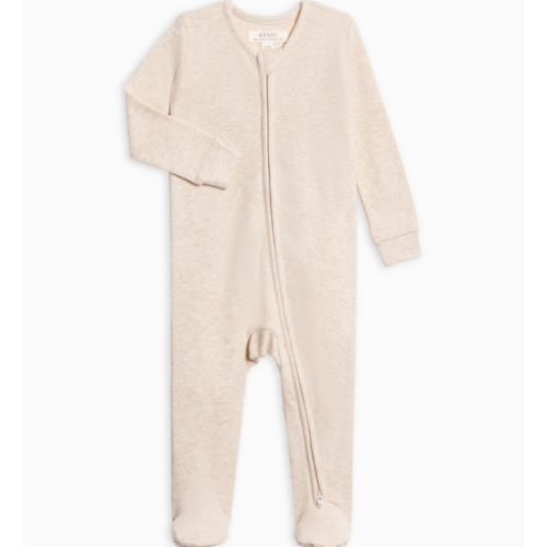 Lane Waffle Knit Zipper Sleeper 0-3