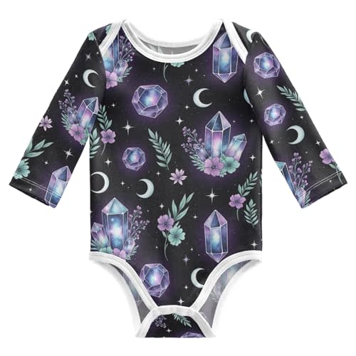 Baby Girls Boys Bodysuit Cotton Long Sleeve Rompers One Piece Baby Clothes Outfits for Newborn Infant 0-24 Month