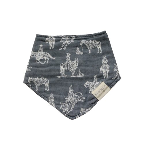 Wild West Muslin Bib - ShopMyLittleSongbird