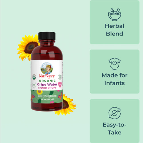 Organic Gripe Water Liquid Drops – MaryRuth Organics