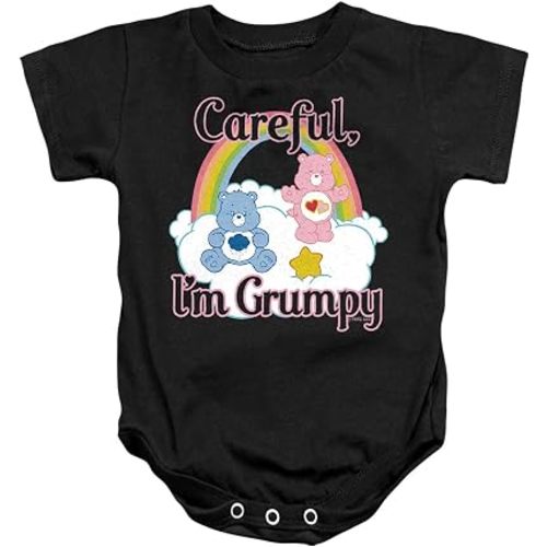 Popfunk Care Bears Careful, I'm Grumpy Unisex Infant Snap Suit for Baby