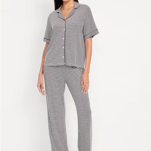 Sunday Sleep Knit Jersey Pant Set | Old Navy