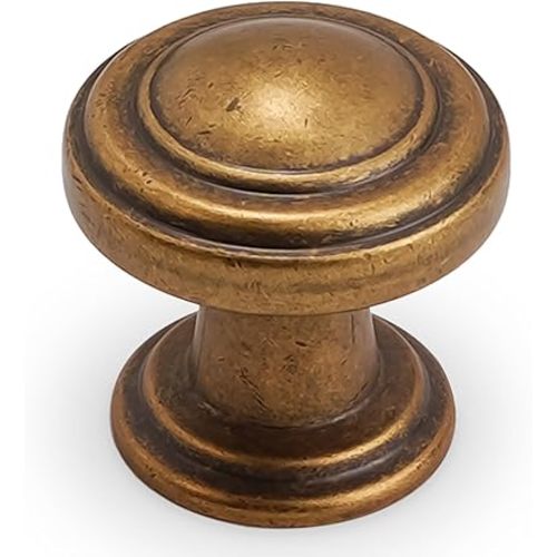 10 Pack Antique Brass Kitchen Cabinet Knobs Vintage Drawer Knobs Aged Bronze Kitchen Cabinet Hardware Zinc Alloy Handles Drawer Knobs Dresser Handles