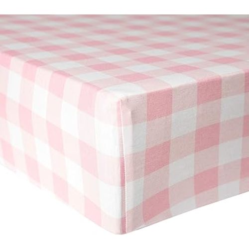 Premium Fitted Knit Crib Sheet/Toddler Sheet London by Copper Pearl