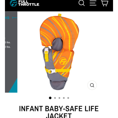 Infant Baby-Safe Life Jacket