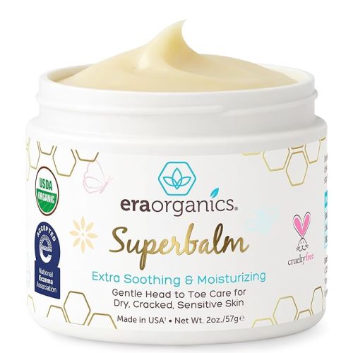 Healing Ointment for Babies - USDA Certified Organic Natural Moisturizer Gentle on Sensitive Skin Prone To Baby Eczema, Cradle Cap (Infant Seborrheic Dermatitis), Rashes, Hives and More