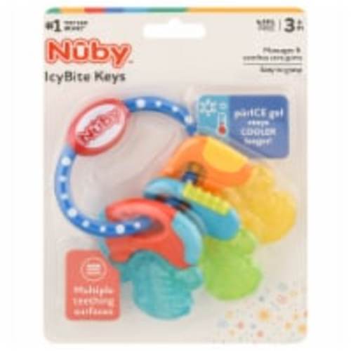 Nuby™ IcyBite Soothing Ice Gel Teether Keys, 1 ct