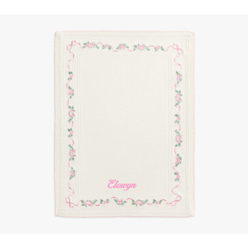 LoveShackFancy Hearts of Roses Knit Baby Gift Set