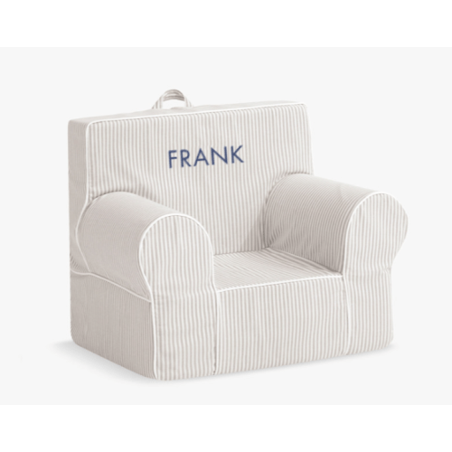 Anywhere Chair®, Oatmeal Oxford Stripe
