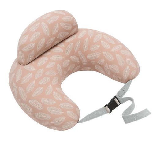 Wraparound Nursing Pillow with Safety Edge And Adjustable Strap