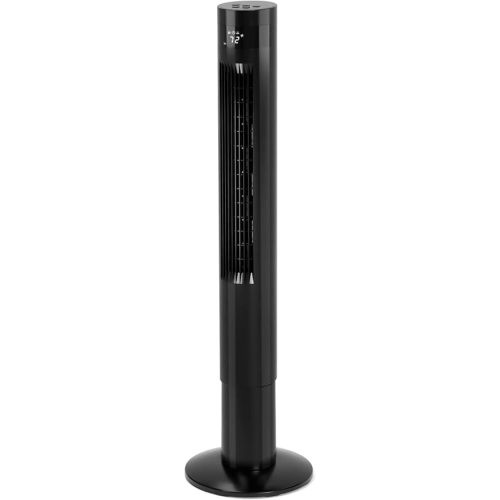 Antarctic Star Tower Fan 85°Oscillating Fan Quiet Cooling 12H Timer Remote Control Bladeless Electric 3 Speeds Wind 3 Modes, 42INCH, WHITE