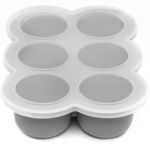 WeeSprout Silicone Baby Food Freezer Tray with Clip-on Lid