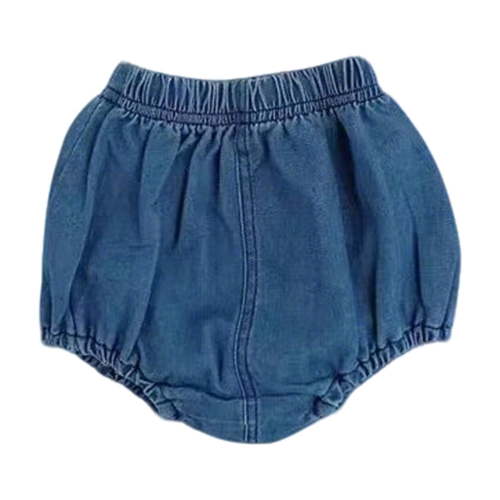 ZHOGXU Baby Toddler Girls Boys Denim Shorts Elastic Waist Summer Lightweight Comfortable Casual Breathable Shorts For Daily Wear,Blue,0-3 Months