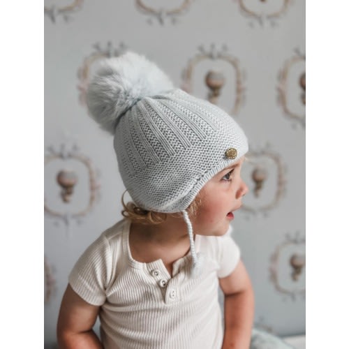 London Cashmere Aviator Hat