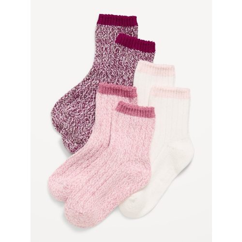Marled Boot Socks 3-Pack for Toddler & Baby