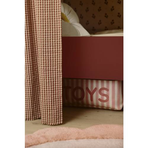 TOY STORAGE BASKET WITH LID