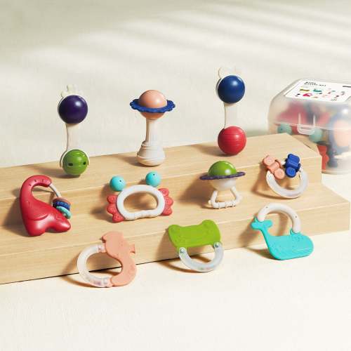 Baby Rattle Set 10 pcs