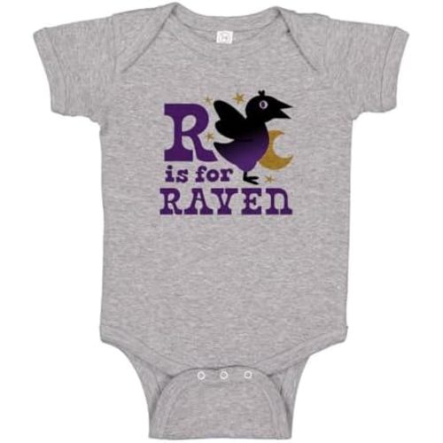 TATY Kids R is for Raven Baby Infant Bodysuit