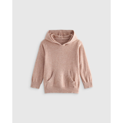 Mongolian Cashmere Hoodie - Baby in Oatmeal