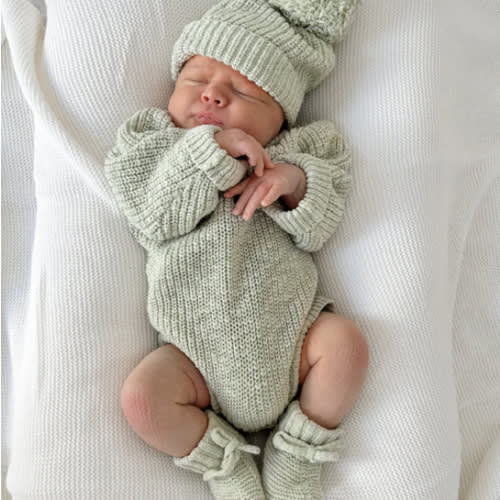 Chunky Knit Romper