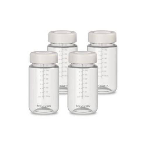 Baby Brezza Breast Milk Storage Bottles compatible with Portable Coolers - 4ct