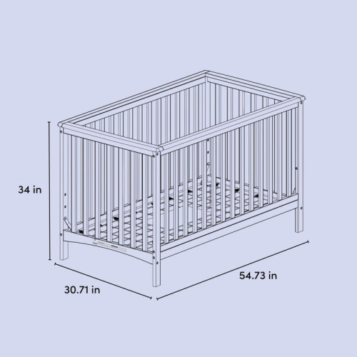 Storkcraft Hillcrest 4-in-1 Convertible Crib & Reviews | Wayfair